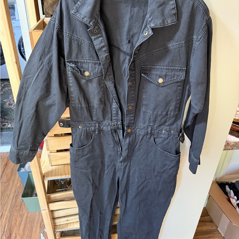 Women's Gray Jumpsuit